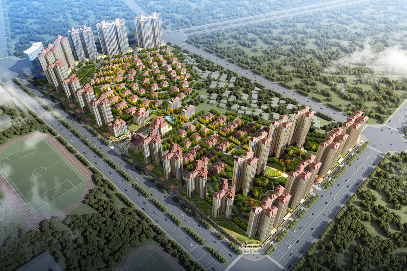 想要家更大,2024年08月清远新城区四居新楼盘任你挑!